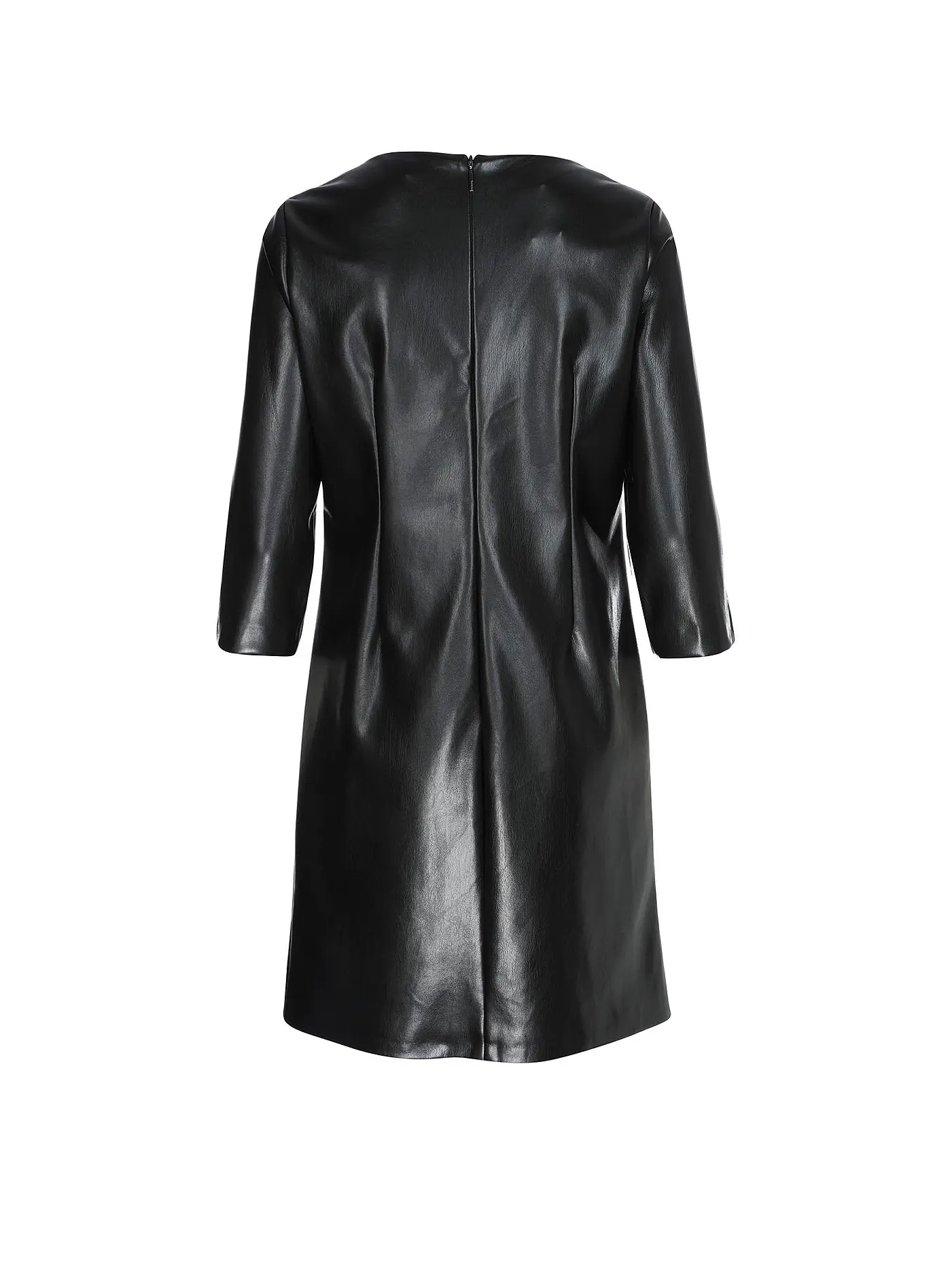COMMA | Minikleid in Lederoptik | 